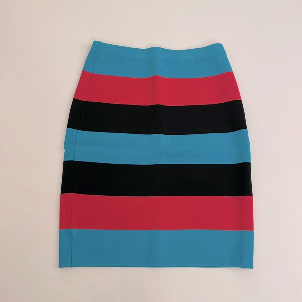 Bebe colorful bondage skirt XS